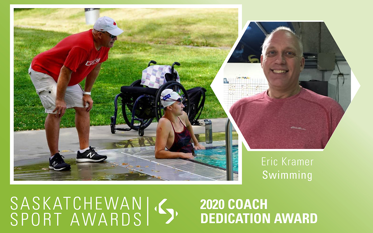 Swimming’s Eric Kramer honoured with Coach Dedication Award