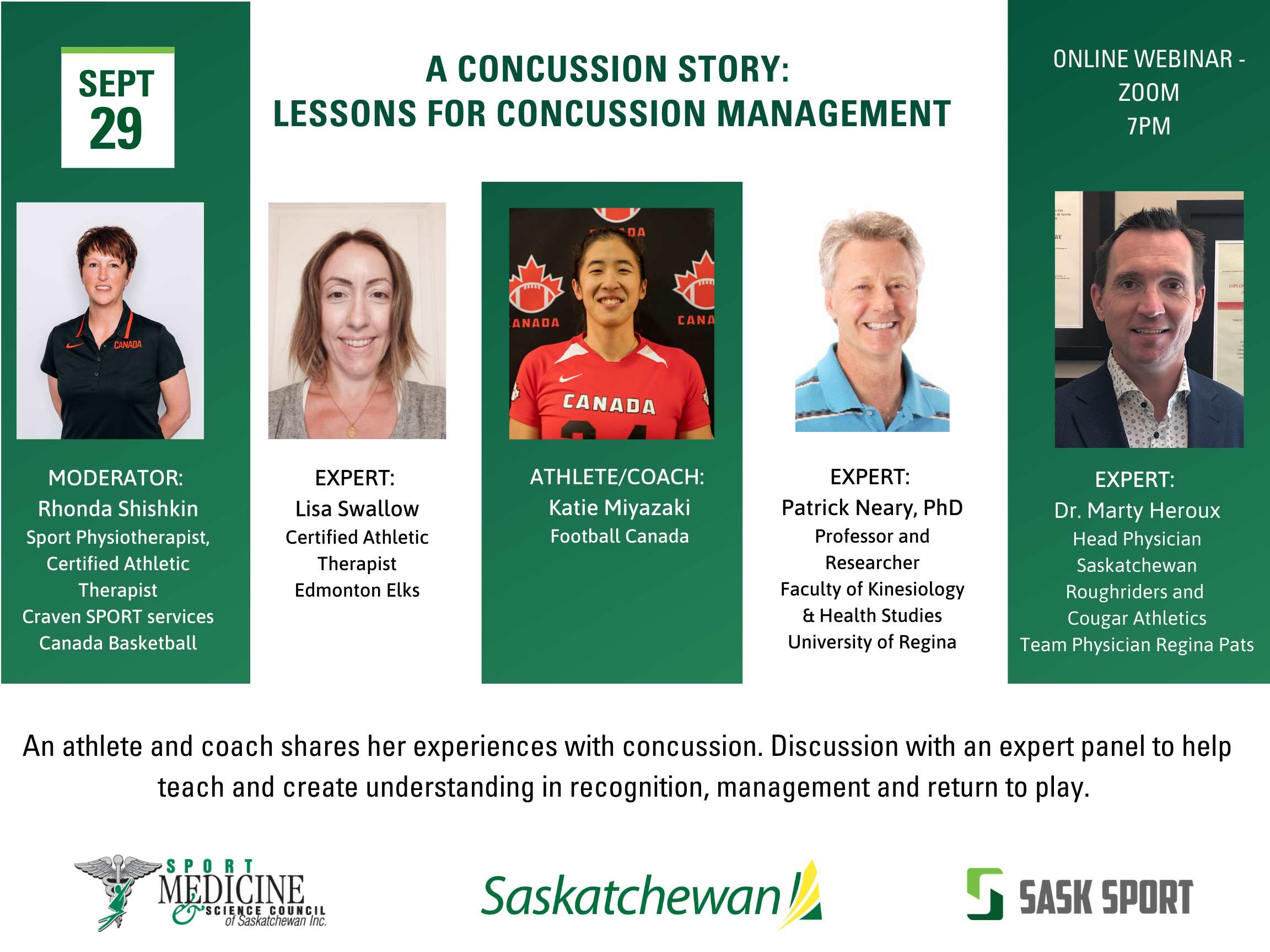 Concussion Awareness Day in Saskatchewan