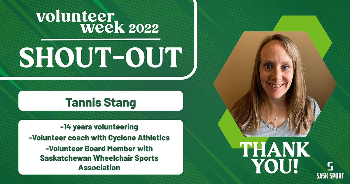 Q&A with volunteer coach and board member Tannis Stang