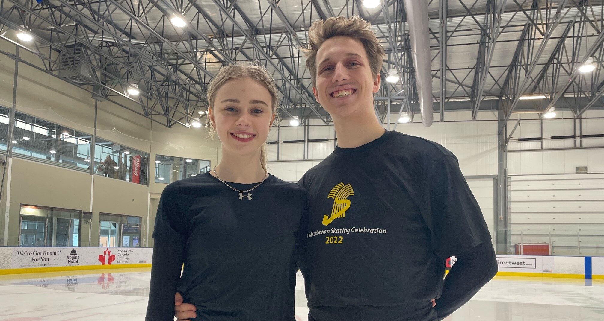 Regina figure skating pair jumping to new heights internationally