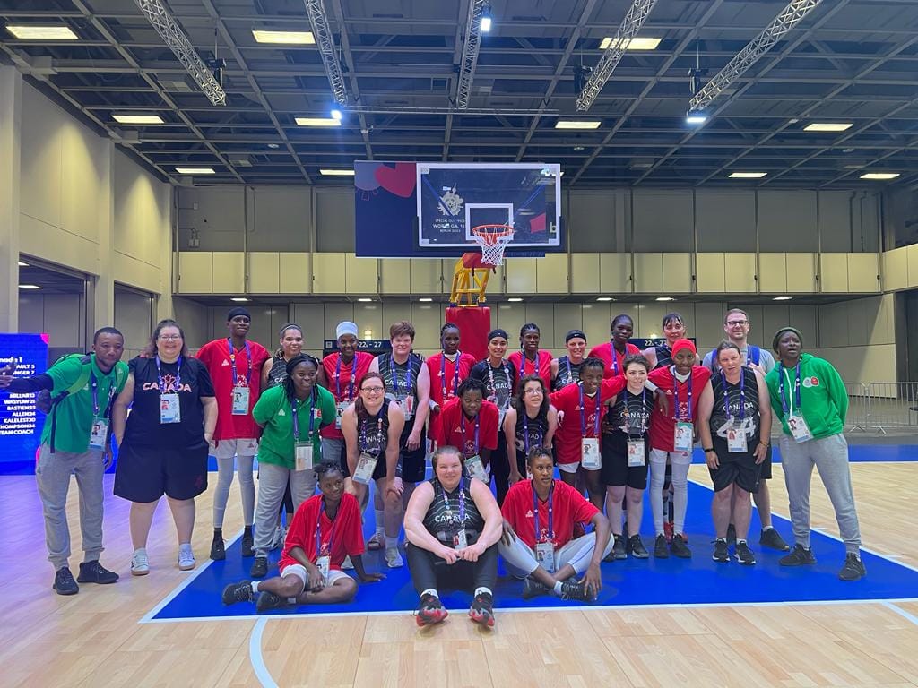 Team Canada women's basketball 2023 Special Olympics World Games